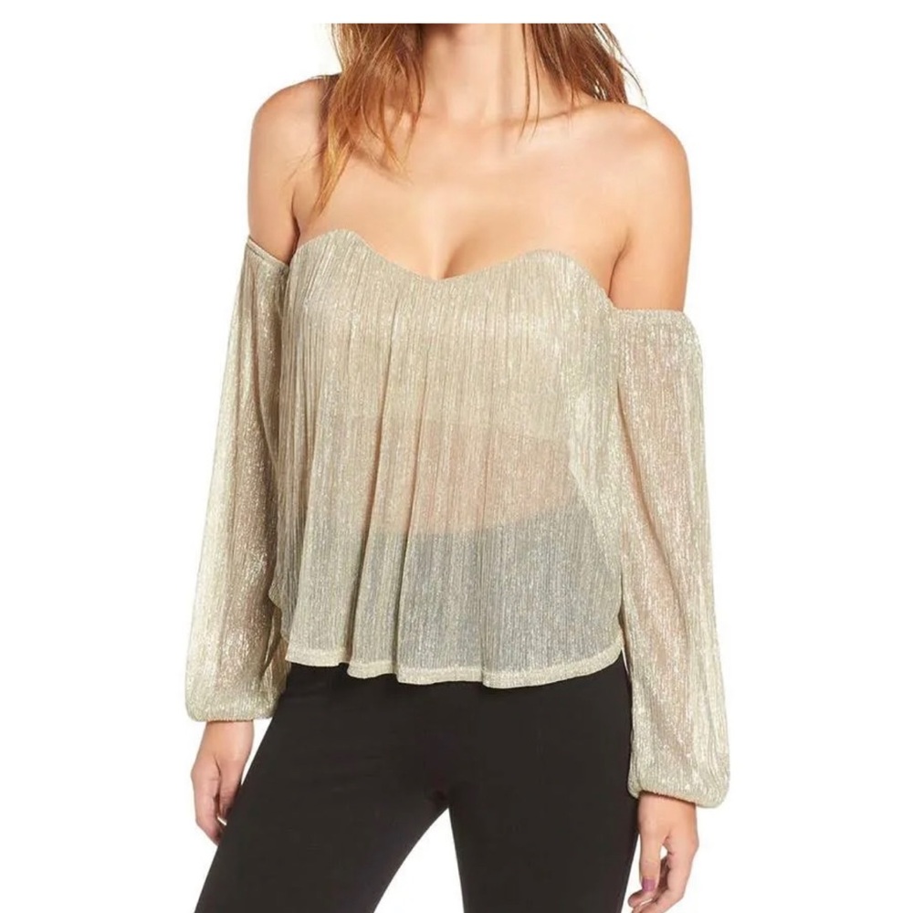 Beautiful off shoulder bustier top